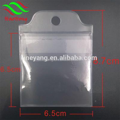 China Disposable Small Zipper Lock PVC Waterproof Bag For Fishing Hooks Packing for sale