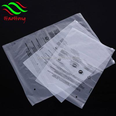 China PE T-shirt Packaging BIODEGRADABLE Plastic Bag for sale