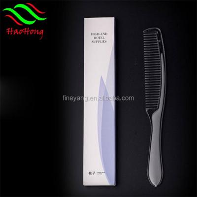 China Plastic carry handle factory wholesale cheap flat surface plastic comb for brush thin/thick hair for sale