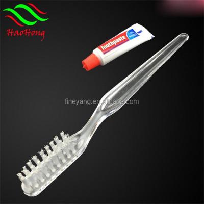 China Wholesale Cheap Disposable Disposable Packing Hotel Special Design Toothbrush Travel Dental Kit for sale