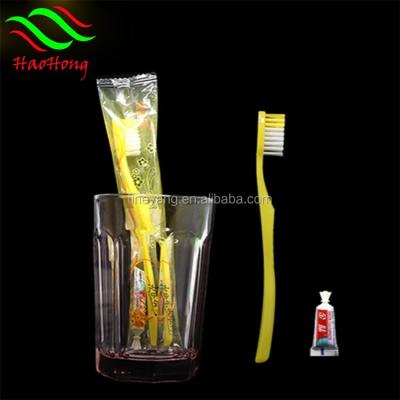 China Wholesale Disposable Disposable Toothbrush With Paste And Dental Kit Travel Set for sale