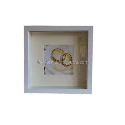 China New wholesale wooden deep shadow box wall home decor picture frame for sale