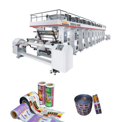 中国 Gravure Machinry ZRAY-D Printing Printing 8 Colors Gravure Plastic Printing Machine / Roto Printing Machine 販売のため