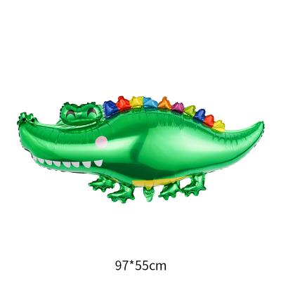 China Crocodile Balloon Party Decoration Home Decor with Children's Birthday Theme for sale