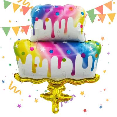 China Creative Beauty Decorations Cake Birthday Party Decoration Aluminum Foil Balloon for sale