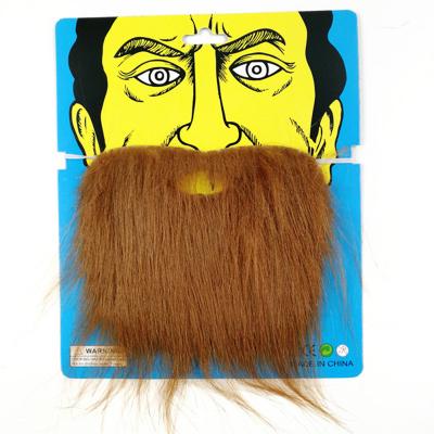 China Halloween Fun Halloween Party Mustache Costume Disposable Party Fake Beard Fake Beard Mustache for sale