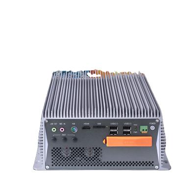 China Mini industrial embedded industrial computer with RS 232/485, 2 LAN, 8 USB, WIFI, PCle or PCI expansion slot for sale