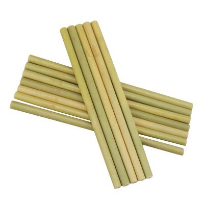 China Custom Logo Best Selling Sustainable Natural Eco-Friendly Reusable Bamboo Straws for sale