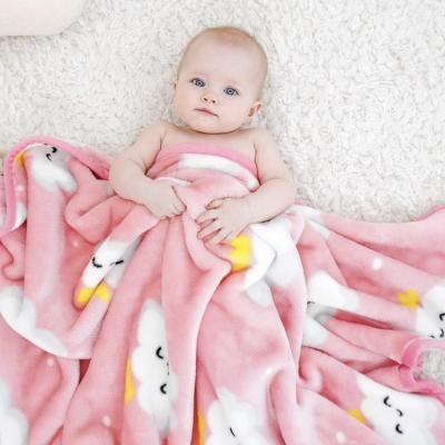 China Wholesale Plain China Baby Blanket Super Soft Knitted Newborns Wrap Animal Blanket For Baby for sale