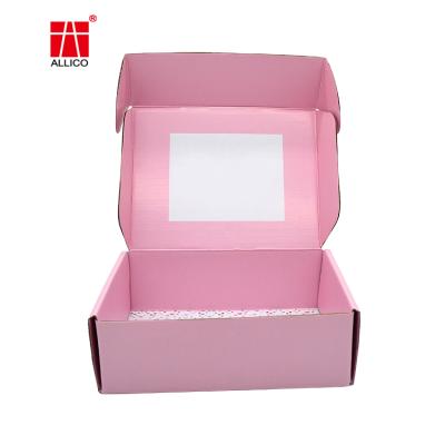 China Handmade Custom Eco Friendly Skincare Products Packing Shipping Cardboard Gift Packaging Boxes Corrugated Paper Packaging Box Beauty Packaging for sale