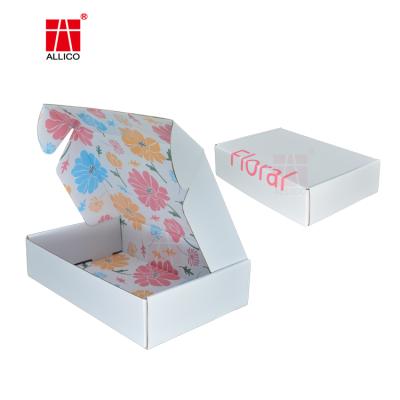 China Custom Handmade High Quality Custom Printed Corrugated Mailing Packing Box For Apparel for sale