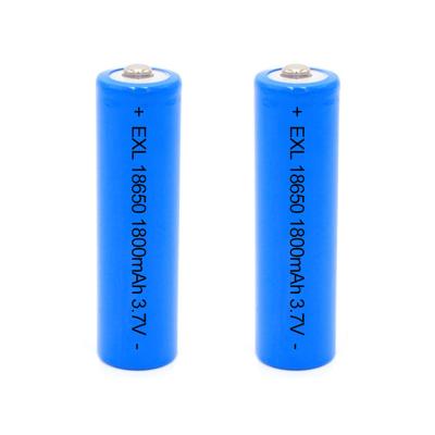 China 3.7V 1800mAh Cheaper Price Toys Customized Rechargeable 18650 Battery In Lithium Ion Battery for sale