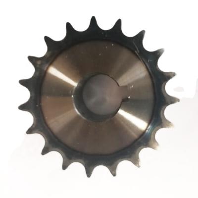 China Transmission machine factory wholesale price standard din C45 8192 idle roller standard steel rear chain sprocket for sale