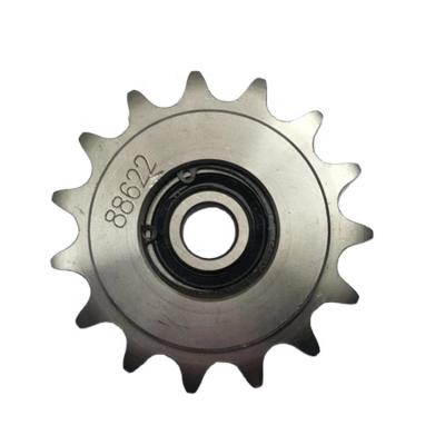 China Chinese Construction Material Stores Pretty Double Teeth Ball Bearing Sprockets For Industrial Machine for sale