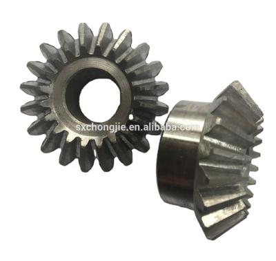 China Building Material Stores China OEM High Precision Right Hand Precision Casting Small Straight Steel Bevel Gears for sale