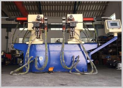 China Microcomputer Control Double Head Pipe Bending Machine Two Dimensional Angle for sale