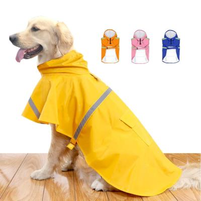 China 2021 Designer Fabric Hot Selling Pet Clothes Raincoat Jacket Viable Luxury Luxury Dog Raincoat Coats For Large Dogs for sale