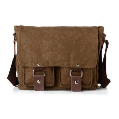 China Large Canvas Prix Comfortable Mens Fashion Vintage Style Satchel Bags Canvas Shoulder Messenger Bag for sale