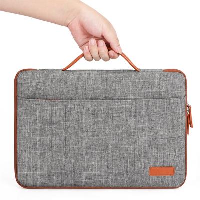 China 14 inch laptop sleeve case laptop sleeve bag compatible with 13-13.3 inch laptop 15-15.6 inch laptop sleeve tablet briefcase carry bag for sale