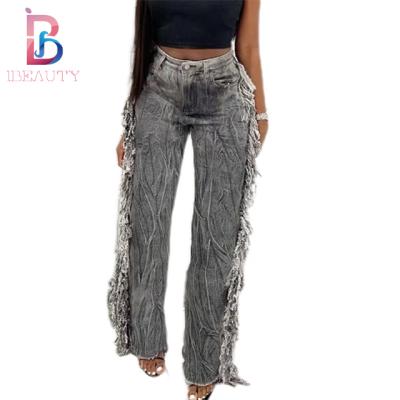 China Ibeauty Breathable 2022 Fashion Friend Jeans For Women High Waist Straight Jeans Woman Street Style Jeans For Women for sale