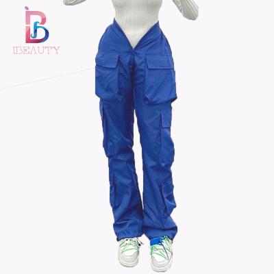 China 2022 Fashionable QUICK DRY Girls Clothing Pants Work Trousers With V Waist Latest Designs Pant Coat Pant With Pockets And Button for sale