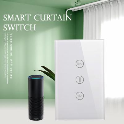 China UK automatic curtain wholesale APP control EU factory switch smart accomplice DMCS10 in Amazon Alexa Google Home for sale