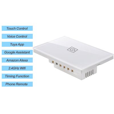 China Wholesale Low Moq Fireproof PC Smart Home Phone App Control Touch Screen Wifi Zigbee Smart Switch for sale