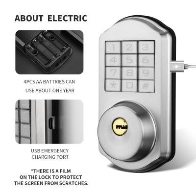 China Wifi SmartLife Smart Door Lock Password Lock Tuya App with Keyhole for Apartment Office Villa Hotel Home Use for sale