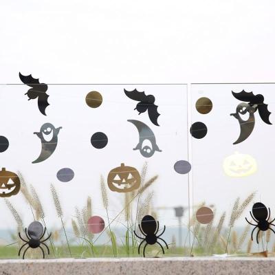 China Halloween Bat Pull Paper Flower 3 Meter Decorations Halloween Party Decorations Supplies for sale