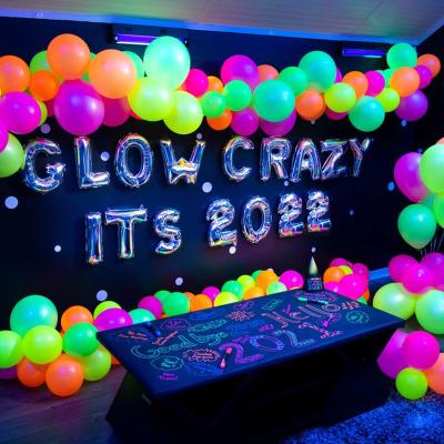 China Festival Decoration Selection Holiday Party Decoration Balloon Party Costume Glow Party Fluorescent Balloon Decorations for sale