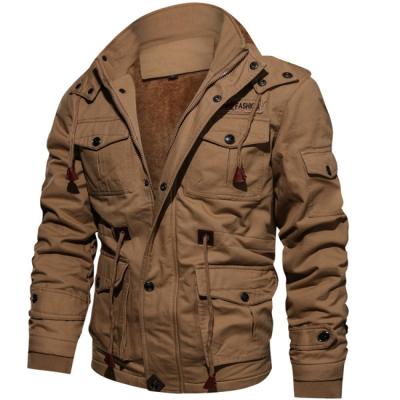 China Viable Wholesale High Quality Rbx9933 Men Fleece Coat Winter Warm Thicken Outerwear Men Shear Jacket for sale