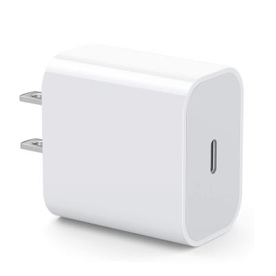 China Mobile Phone For Iphone 12 11 pro XR X XS 8Plus 20w Max Fast Type C Wall Charger Plug USB-c Power Adapter Palladium Charger USA for sale