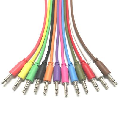 China Mono Multimedia 3.5mm Charger Cables With Mono Patch Cable for sale