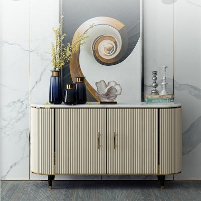 China Hot Selling Expandable Modern Sideboard Luxury Wooden Sideboard Handles Sideboard Cupboard for sale