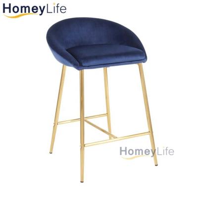 China Super Comfortable Modern Bar Counter Stool Restaurant Bar Stool Nordic Bar Stool Chairs For Kitchen for sale