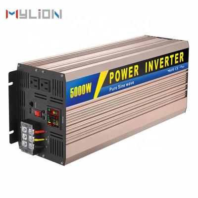 China Solar Power System Home 5000w Inverter, 5kw Pure Inverter, 12v 24v 48v 10kw 1kw 2kw 3kw 4kw 8kw 6kw 5kw AC Power Inverter Home Sine Wave Solar Power for sale