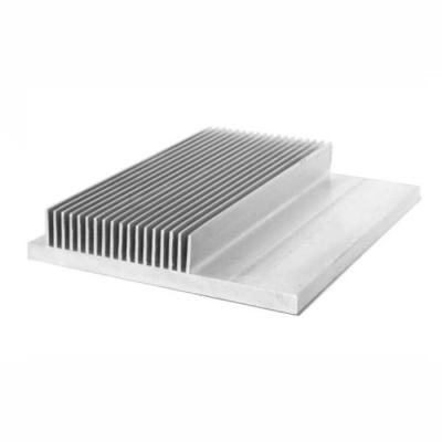 China High Density Aluminum Extruded Heat Sink Customized Aluminum Extrusion Profile Anodized Heat Sink for sale