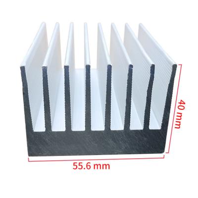 China Customized Production 55.6*40 Heat Sink Radiator Power Amplifier Audio Heat Sink For Welding Machine for sale