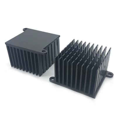 China Aluminum Profile Cpu Module Heat Sink Diagonally With Ear Heat Sink Fixed Motherboard Chip Heat Sink for sale