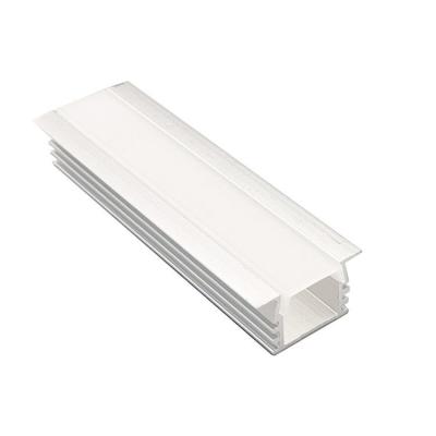 China recessed plaster drywall strip light led aluminum profile channel for sale