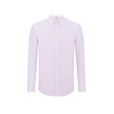 China 60% Cotton Wholesale Shirts Long Sleeve Latest Pink Dress Shirts For Men for sale