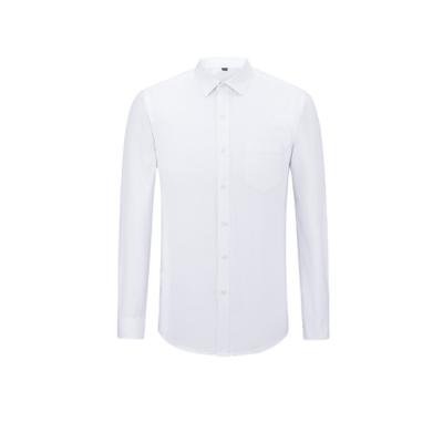 China High Quality 55% Cotton 45% Polyester 55% Polyester Dress Long Sleeve Business Formal Shirt Slim Fit Casual Shirt Men for sale