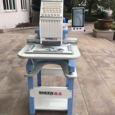 China high quality Single head embroidery machine tubular T-shirt hat for sale