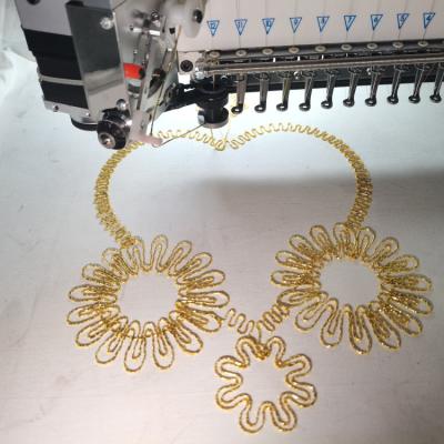 中国 Good quality Computerized Embroidery Machines easy intelligent cording independent taping 販売のため