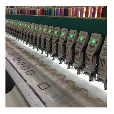 China hot sale Lace embroidery machine for lace /curtain /wedding dress for sale