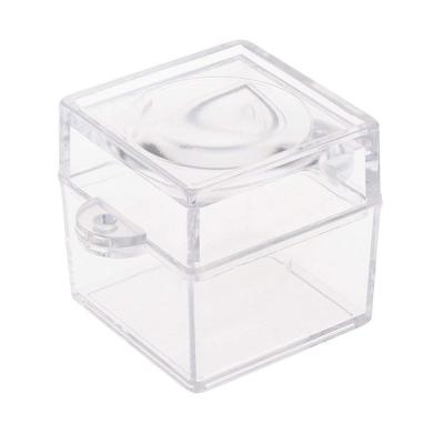 China Small Clear Plastic PS Insect Observation Box, Educational Toy Magnifying Box With Magnifying Lid for sale