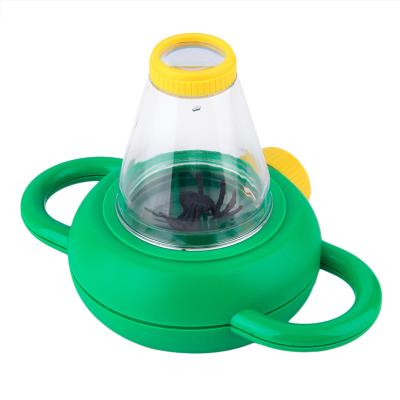 China Double-way Eco-friendly Bug Magnifying Box , Insect Bug Viewer 3X Magnifier For Kids Kids Nature Exploration for sale