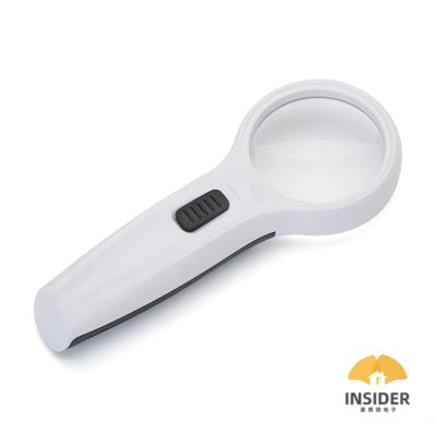 China Th608 Brand New 3 Card Led Lights Portable Handheld Magnifier With High Quality for sale