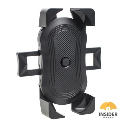 China Universal Adjustable Motorcycle Waterproof Silicone Motorcycle Mountain Bike Handlebar Mount Smart Cell Phone Outdoor Cell Phone Holder for sale