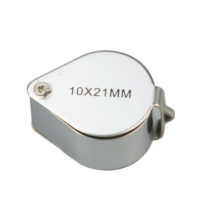 China Jewelry Checking MG55367-1 10X 21mm Jewelry Diamond Magnifier Magnifier with 10X Magnifier Prices for sale